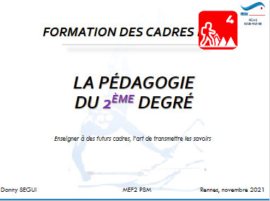 Péda 2ème degré PSM