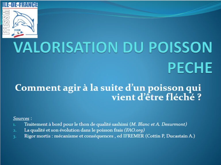 Valorisation de la pêche
